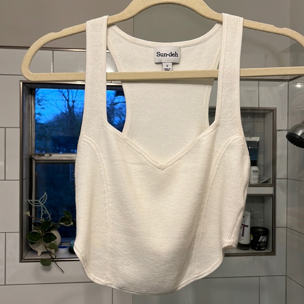 Aritzia corset tank